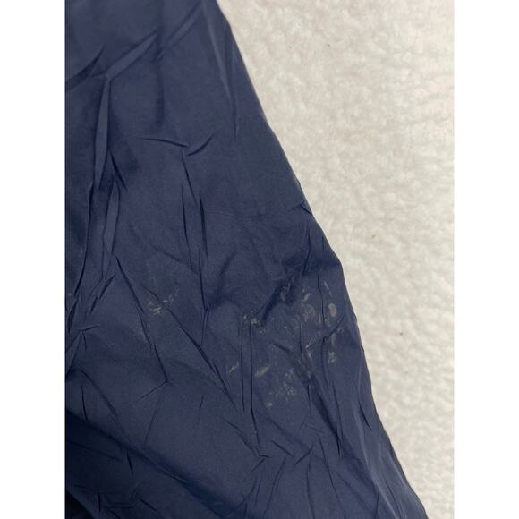 Adidas W.N.D. Primeblue Windbreaker Jacket Men’s Size L Black Full Zip Hooded - Picture 10 of 11